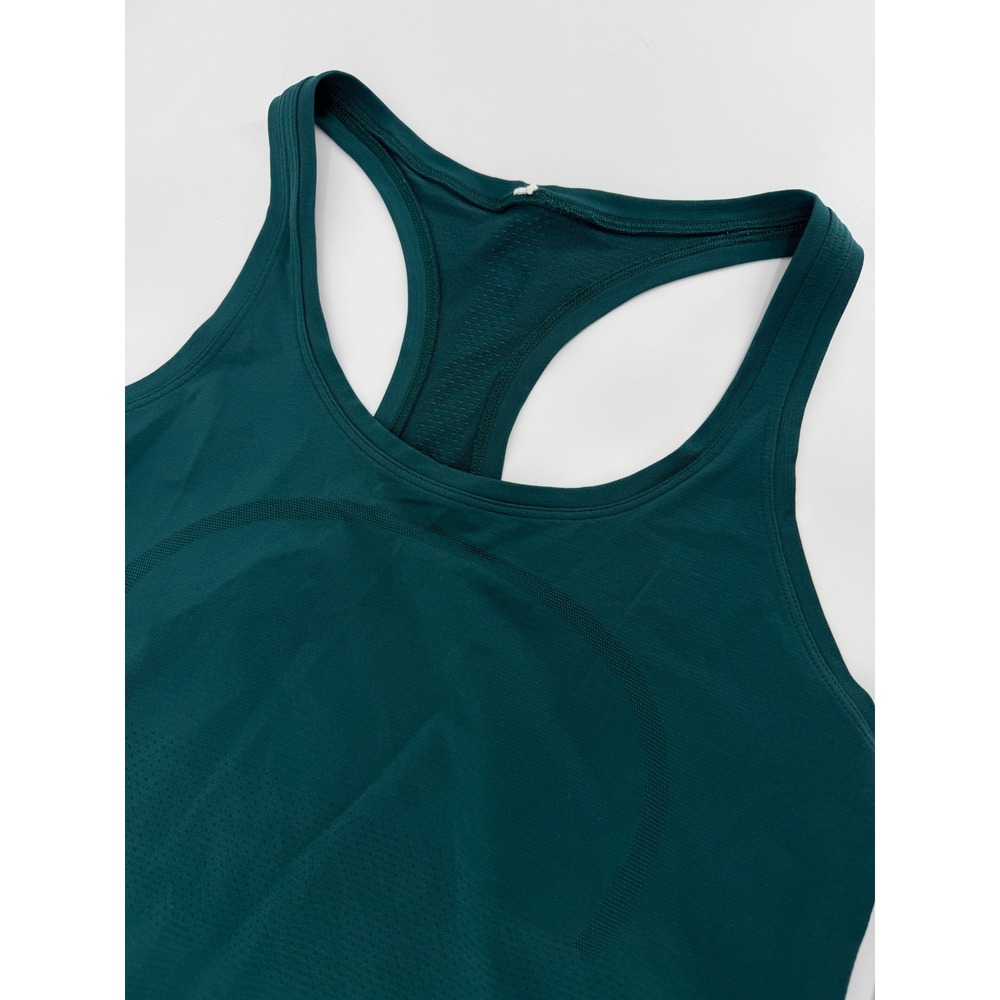 Lululemon Swiftly Tech Racerback Tank Top Green Size Large Activewear - Picture 3 of 4